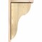 Ekena Millwork Carmel Rough Sawn Corbel w/Backplate, Douglas Fir, 6"W x 12"D x 20"H COR06X12X20CAR01RDF - alternate 2